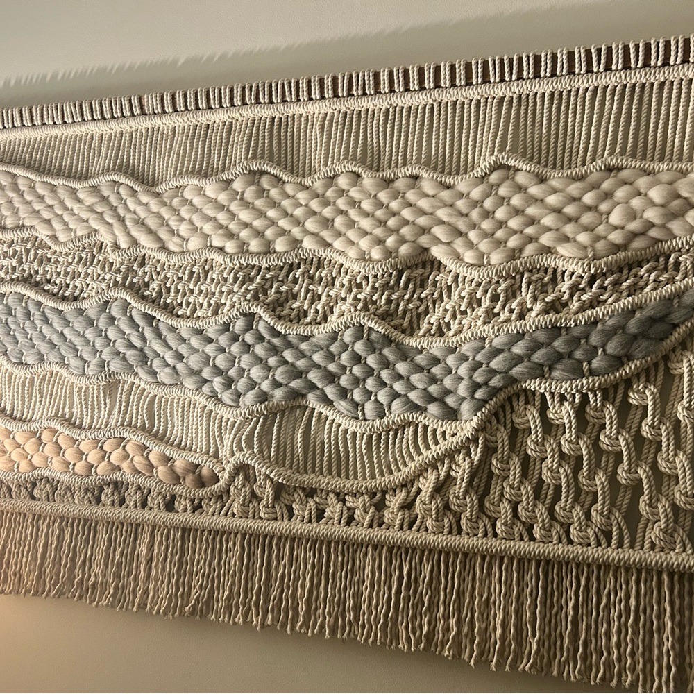 Teddy and Wool macrame -LARA